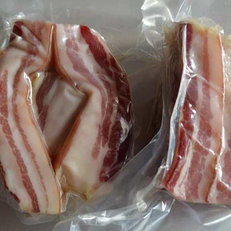 云南风干五花腊肉瘦型非烟熏1斤真空包装500G
