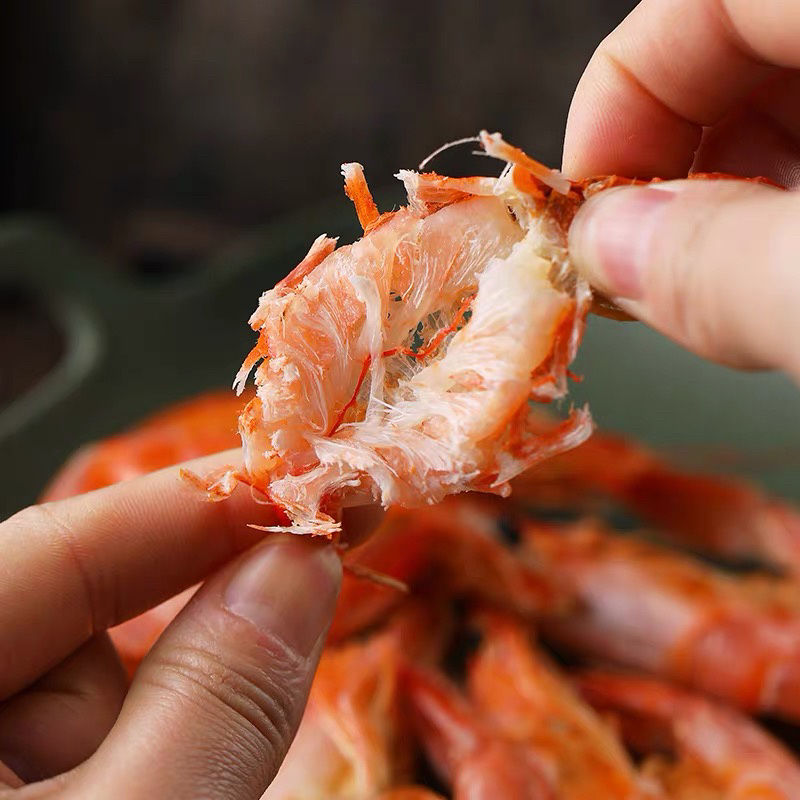 烤虾干即食大号虾干一件代发