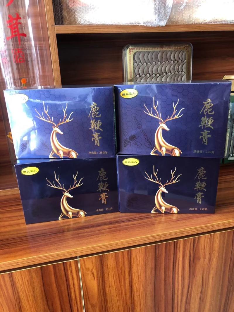 老御头鹿乡正宗鹿鞭膏250g一盒，硬气男儿正规质资嘎嘎的