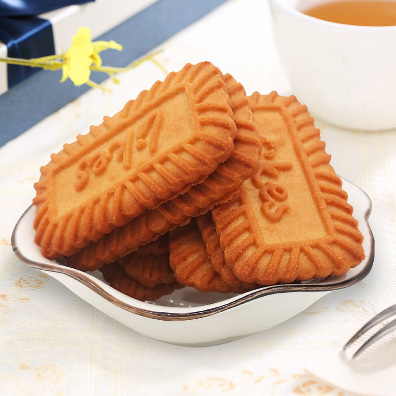 比利时风味焦糖黑糖混合口味饼干零食休闲食品曲奇酥饼小