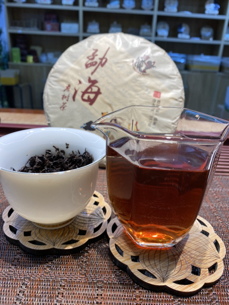 普洱茶饼熟茶勐海老树熟茶特级原料特价促销69元包邮