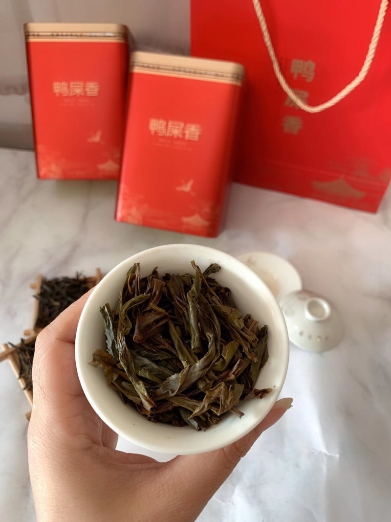潮州凤凰山鸭屎香单丛茶茶礼礼盒一提两罐配袋