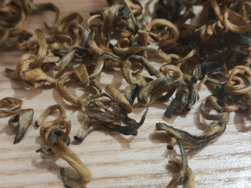 2020年，凤庆春茶，老工艺凤庆红茶金芽红茶蜜糖香