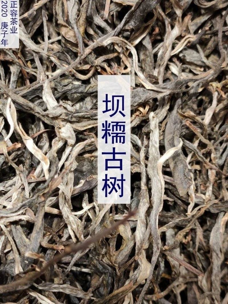 2020年【秋茶首批次】坝糯古树藤条茶散料生茶