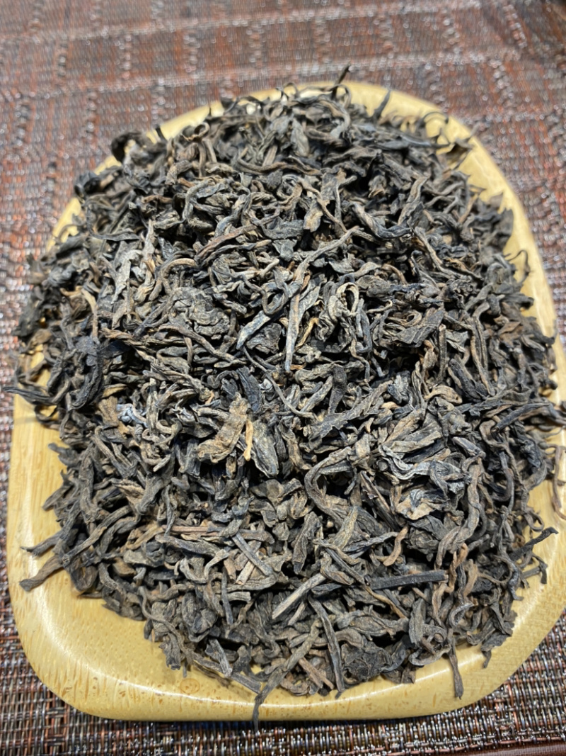 古树茶普洱茶熟茶景迈山纯料比红茶更浓厚散装500克