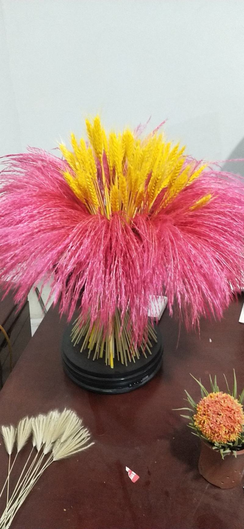 天然芦苇干花永生花束橱窗装饰摆件芦苇花拂尘花麦穗干花婚庆
