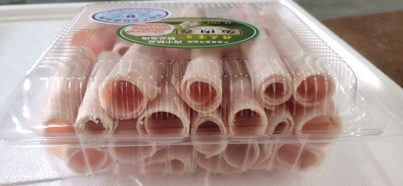 九秒涮兔肉卷，鲜，嫩，美味，健康。