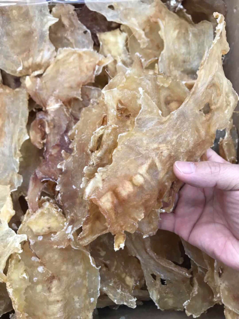 鱼胶花胶新西兰进口深海无添加原色18-20头鳕鱼胶月子胶