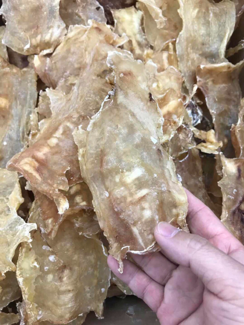 鱼胶花胶新西兰进口深海无添加原色18-20头鳕鱼胶月子胶