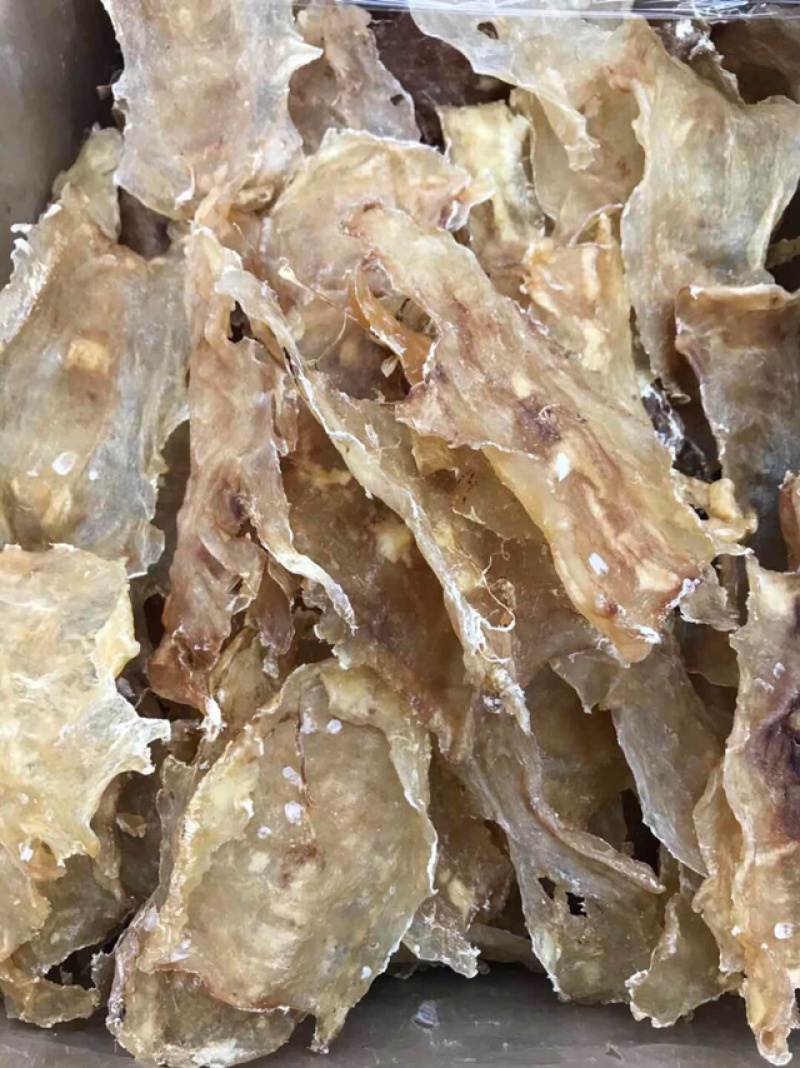 鱼胶花胶新西兰进口深海无添加原色18-20头鳕鱼胶月子胶