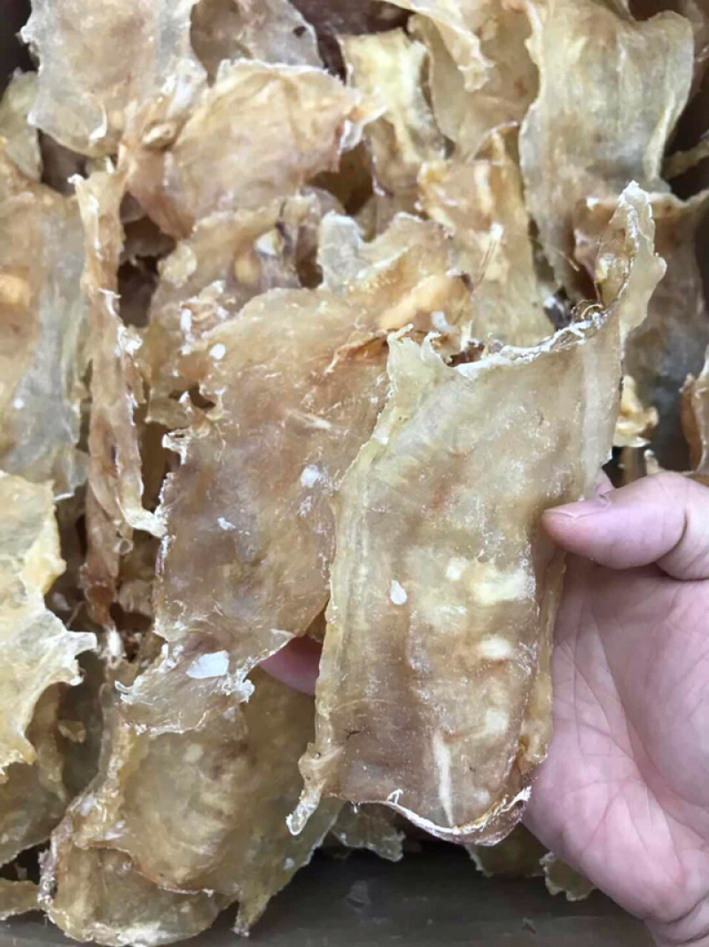 鱼胶花胶新西兰进口深海无添加原色18-20头鳕鱼胶月子胶