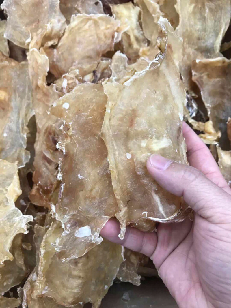鱼胶花胶新西兰进口深海无添加原色18-20头鳕鱼胶月子胶