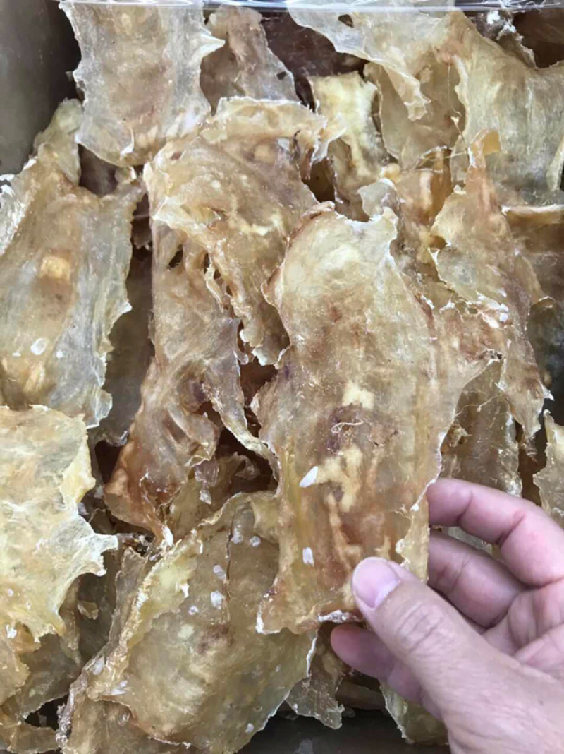 鱼胶花胶新西兰进口深海无添加原色18-20头鳕鱼胶月子胶