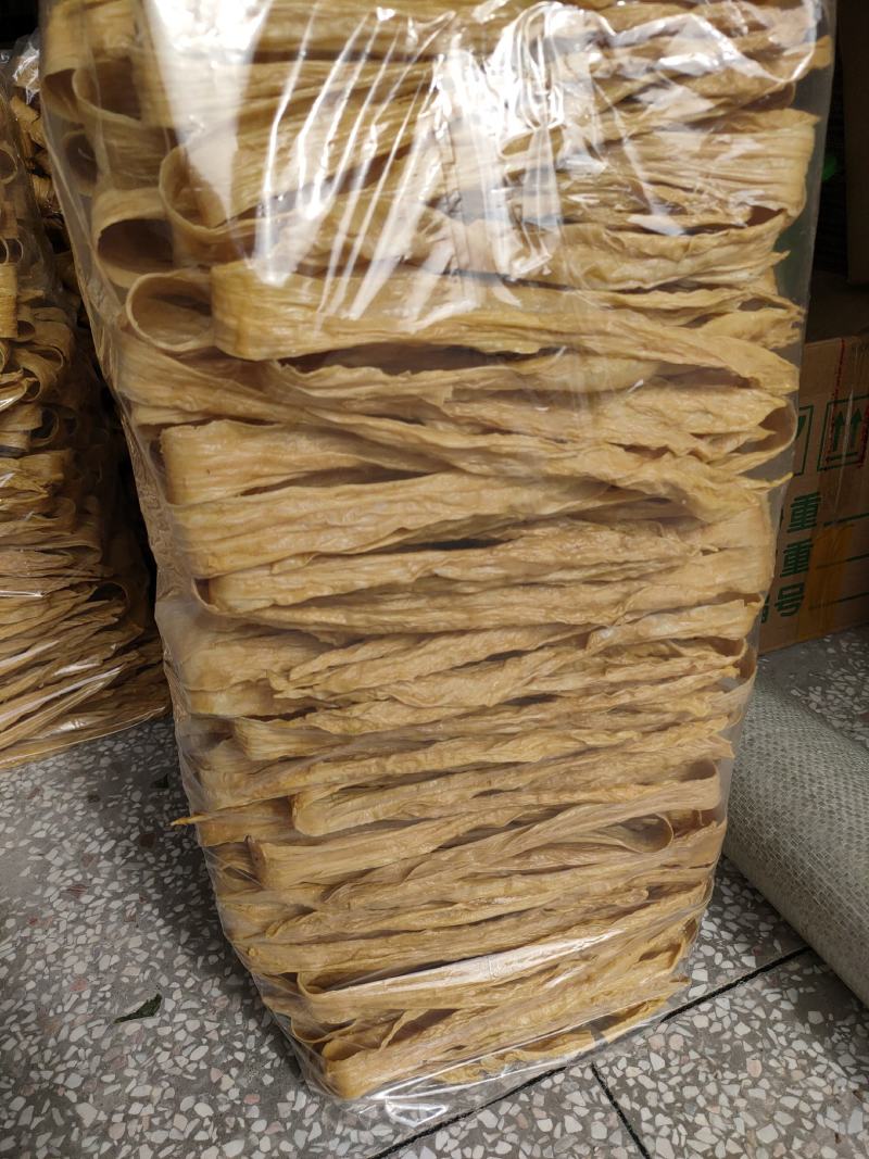 农村山泉水纯手工纯黄豆腐竹，无添加，广东省内包邮