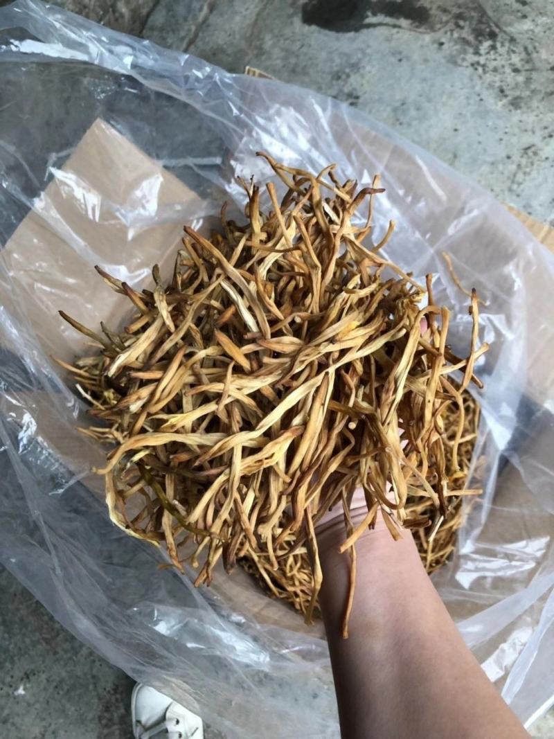 优质黄花菜全干菜精品无硫直条菜一件代发