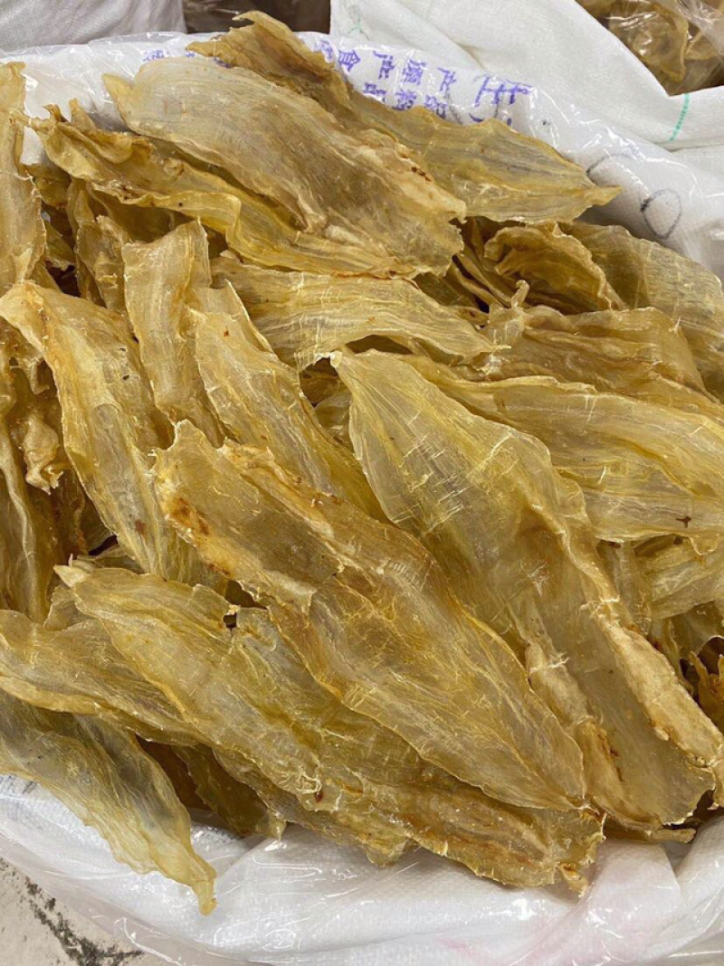 花胶鱼胶漂亮阴阳鱼肚深海鱼胶干货原产地域无添加妇女月子胶