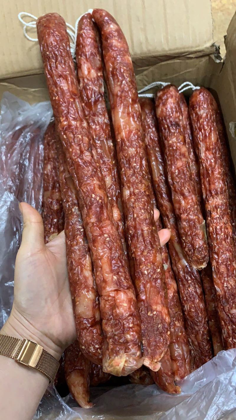 香肠麻辣五香广味三种口味