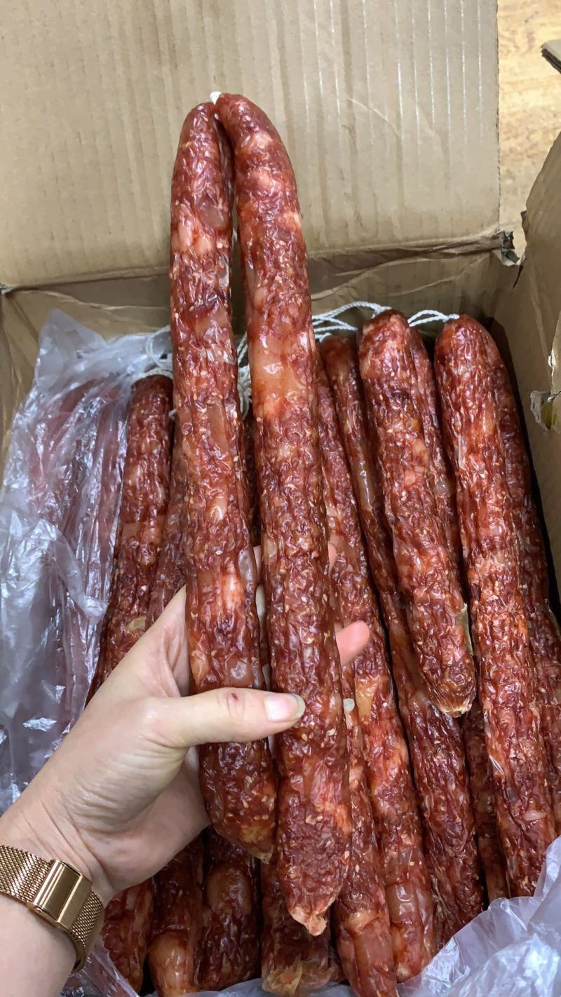 香肠麻辣五香广味三种口味