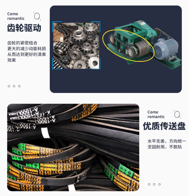 养猪，养牛，羊，专用刮粪机养殖户必备不锈钢材质，镀锌