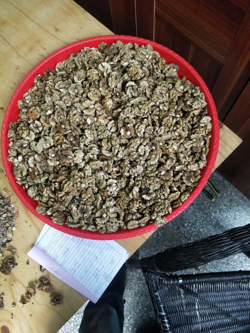 大泡核桃，清水冲洗，蒸汽吹干，洁净卫生，天然生态食品。
