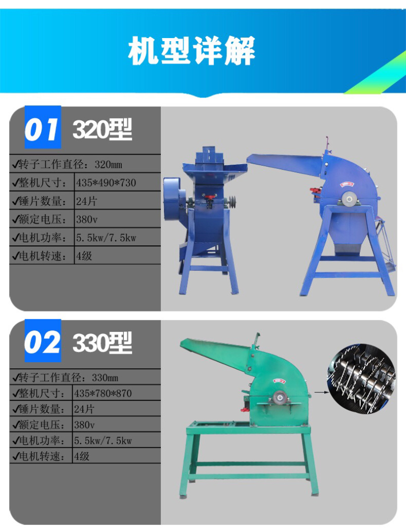 320型—700型粉碎机