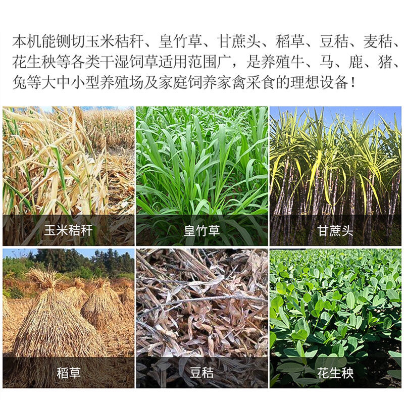 5吨6.5吨铡草机干湿两用，铡草揉丝机