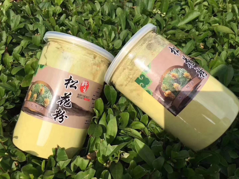长白山野生松花粉大自然的真品支持一件代发
