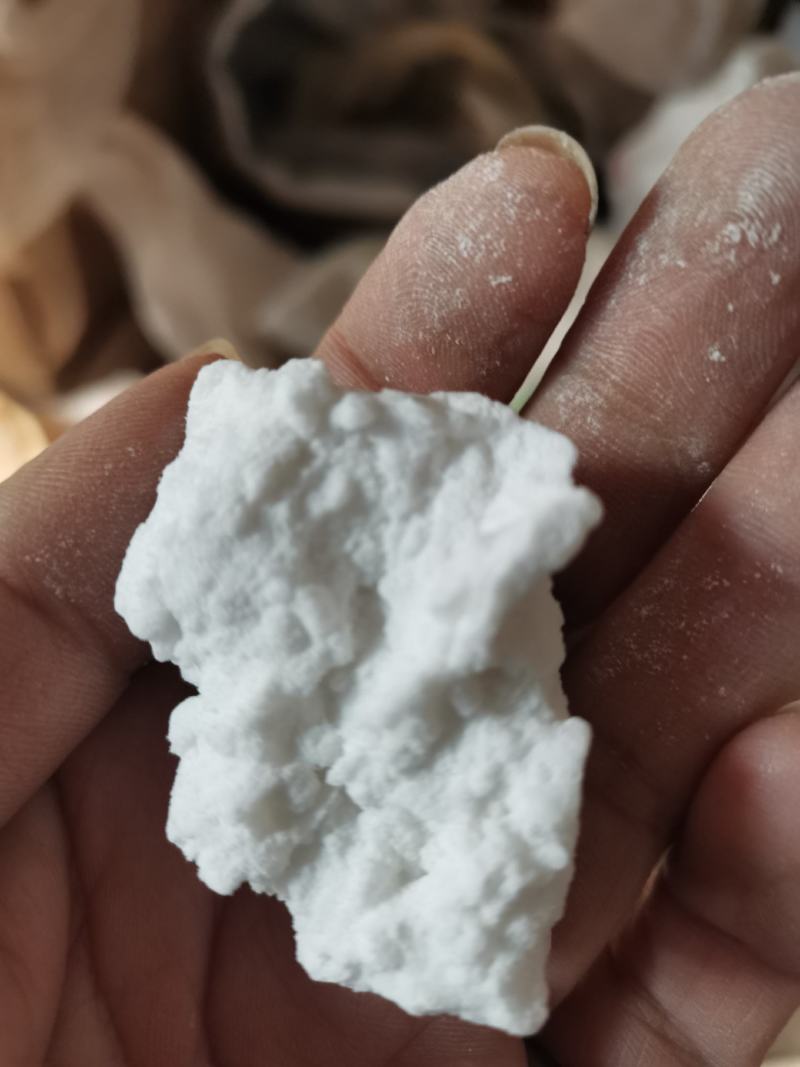 枯矾煅白矾实拍图正品矿石类中药材