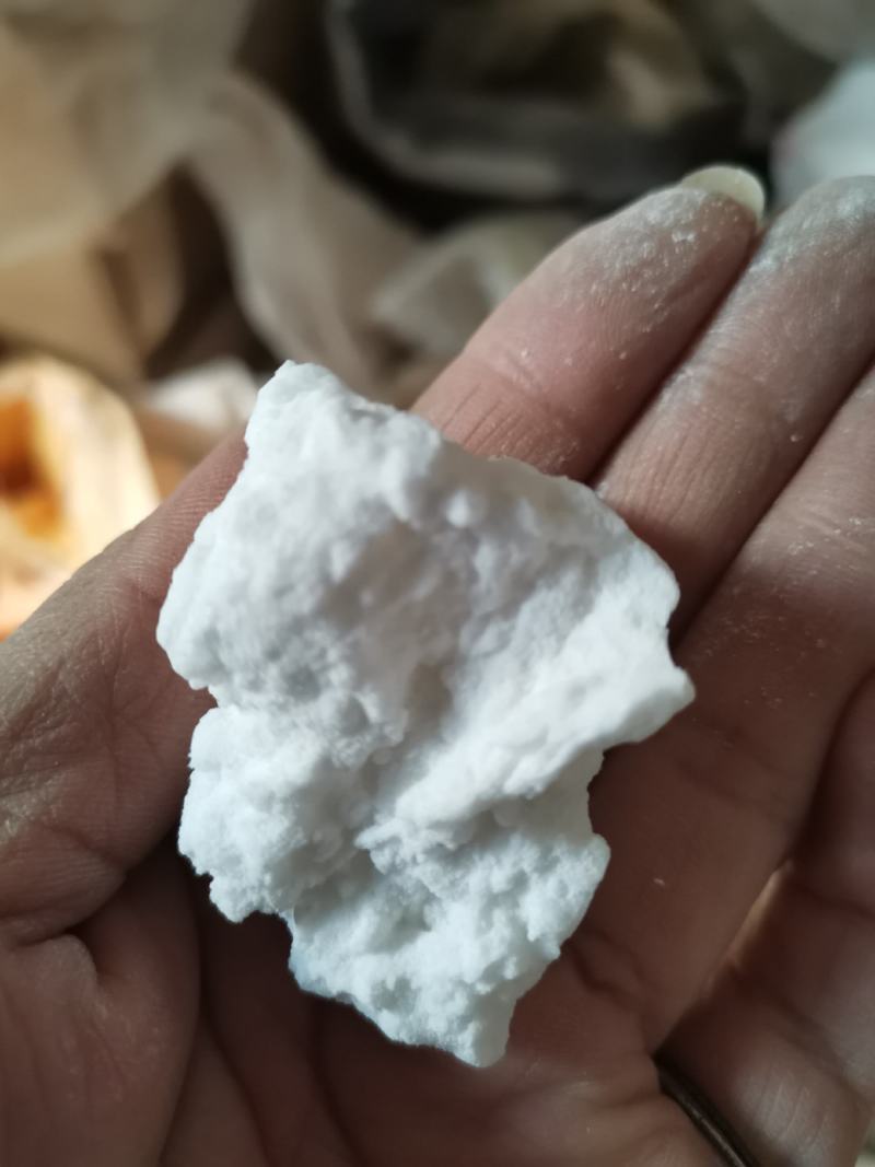 枯矾煅白矾实拍图正品矿石类中药材