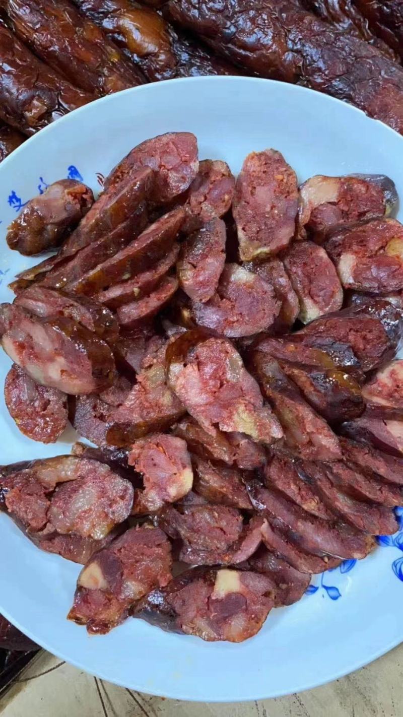 四川纯肉香肠真空包装散装专供门店肉腊肠