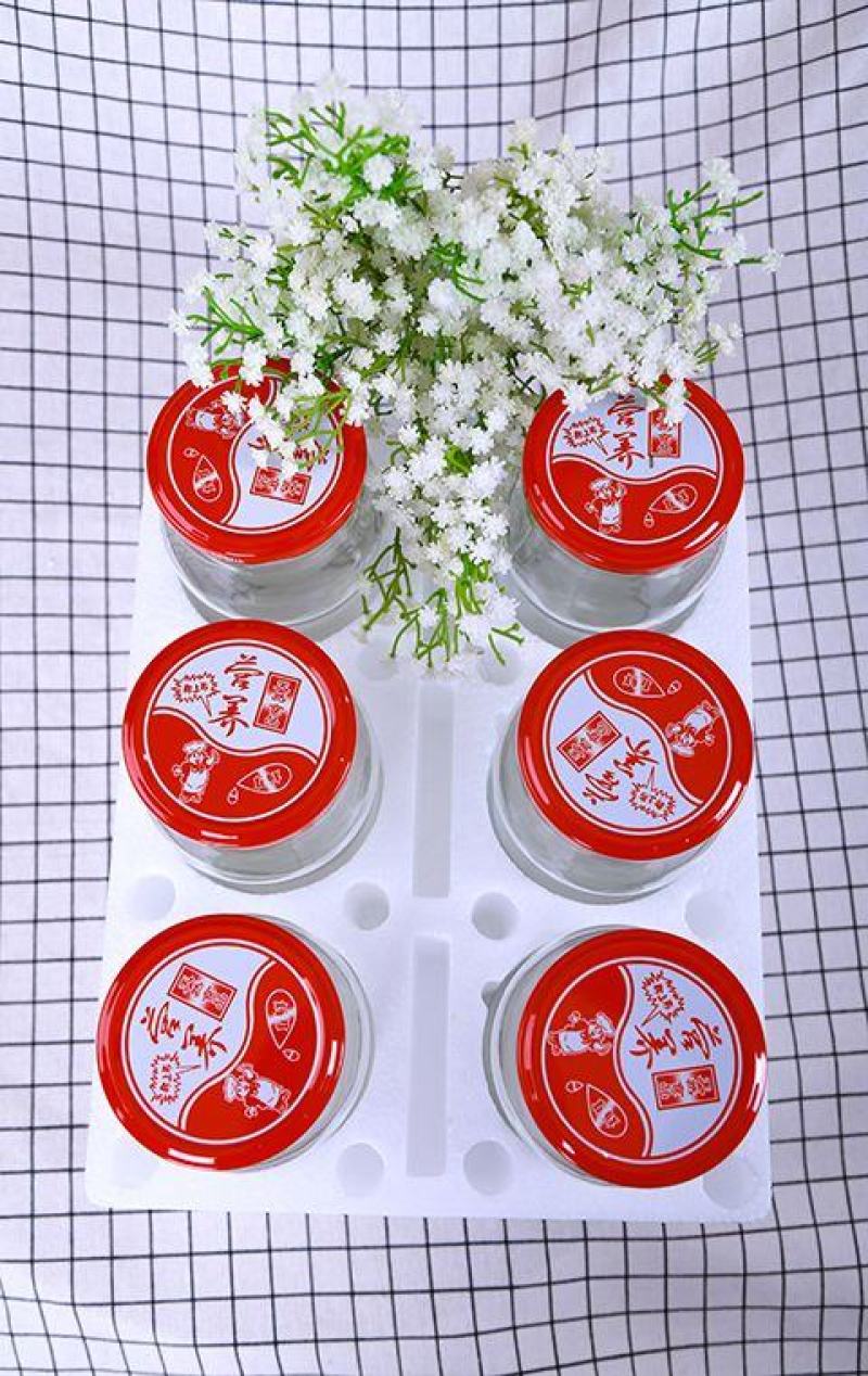 网红玻璃瓶水杯一罐多用560ml