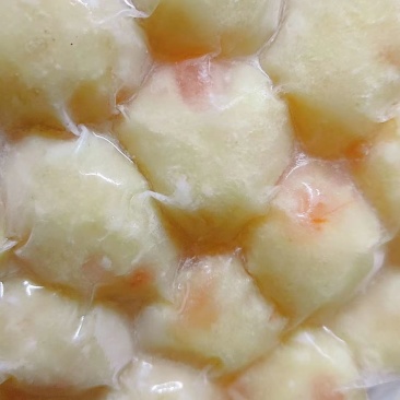 手工制作鲜虾丸鲜虾饼真材实料弹口鲜甜一包一斤装