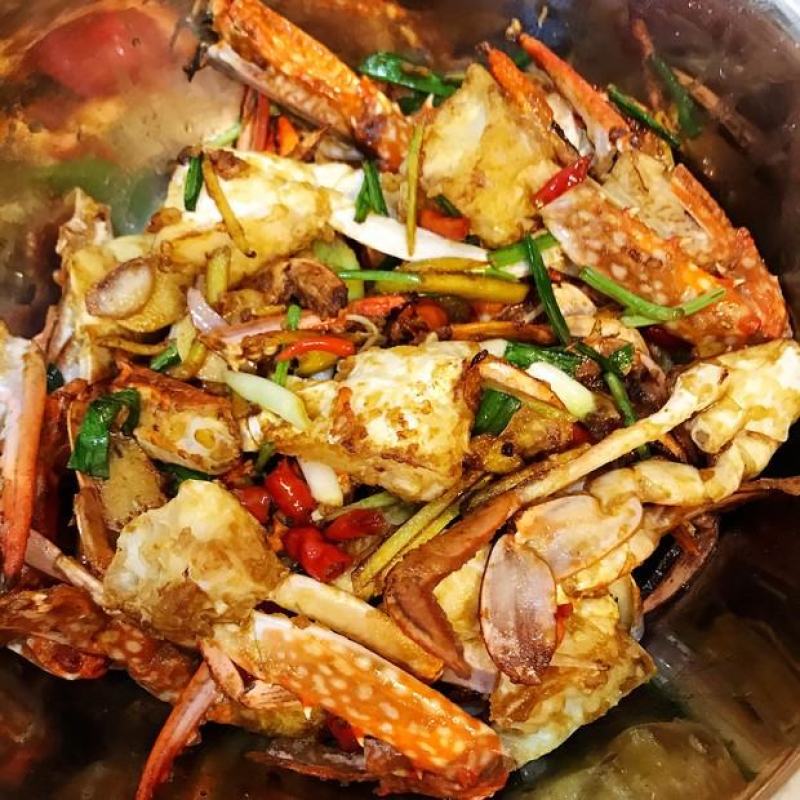 北海特色花蟹，爆炒，煮粥，多种做法，香甜可口