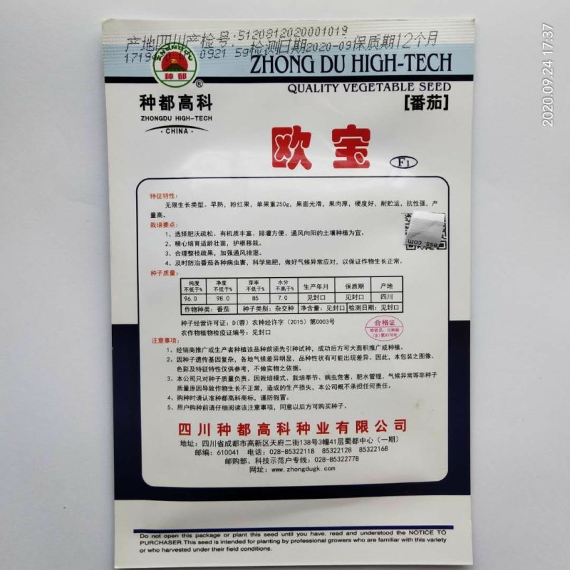 西红柿种子粉果早熟品种番茄耐运费品种种子