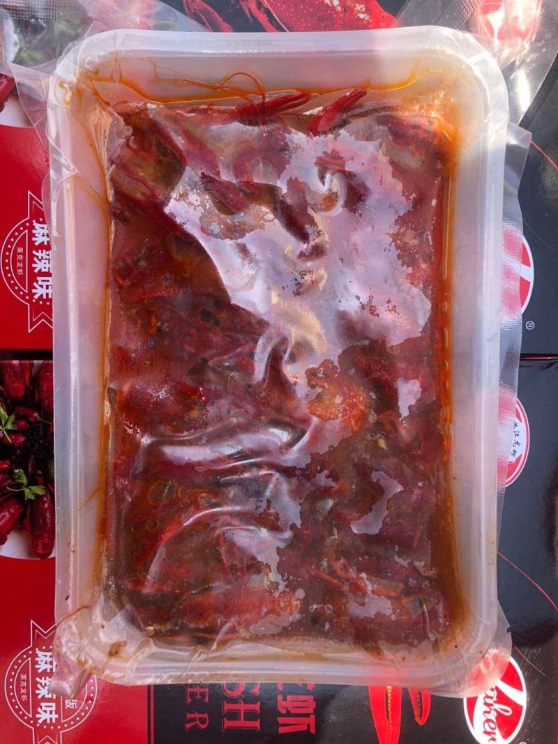 莱克虾统帅麻辣小龙虾700克*10盒，3-5钱，4-6钱
