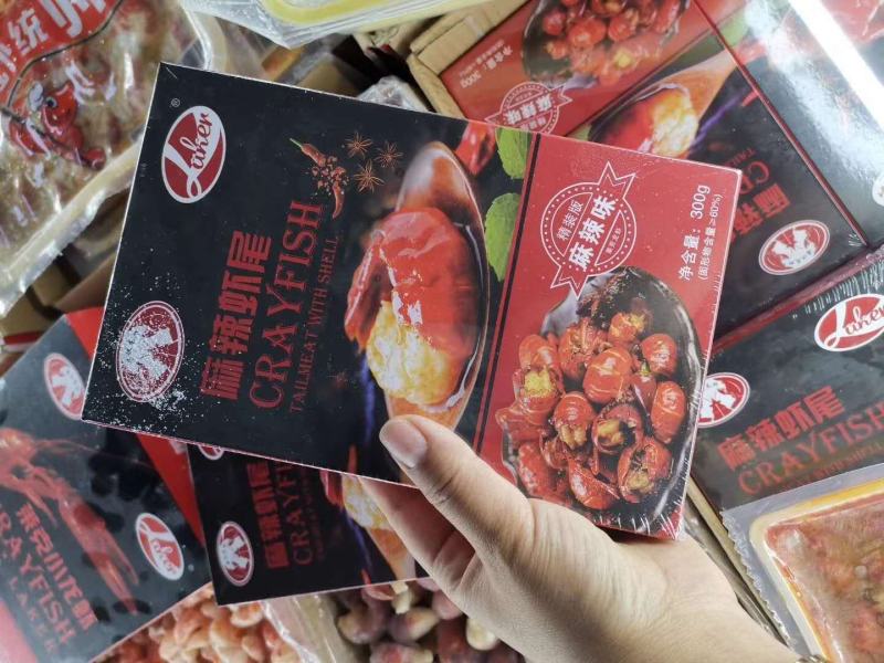 莱克虾统帅麻辣小龙虾700克*10盒，3-5钱，4-6钱