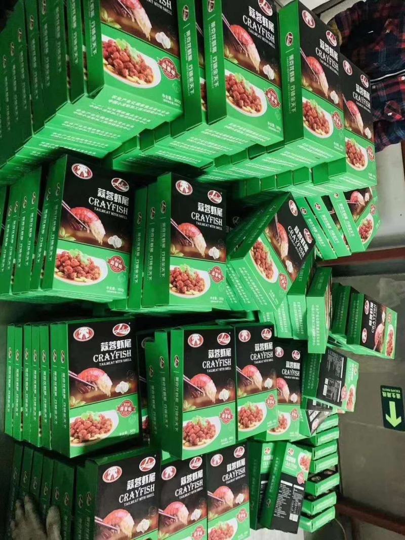 莱克虾统帅麻辣小龙虾700克*10盒，3-5钱，4-6钱