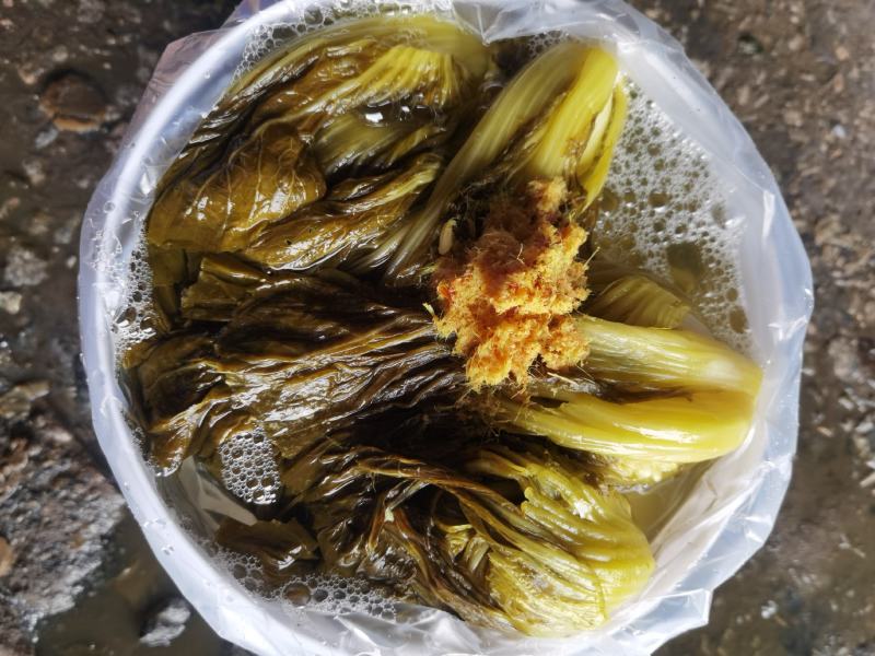 酸菜咸菜批发芥菜桶装散装包装