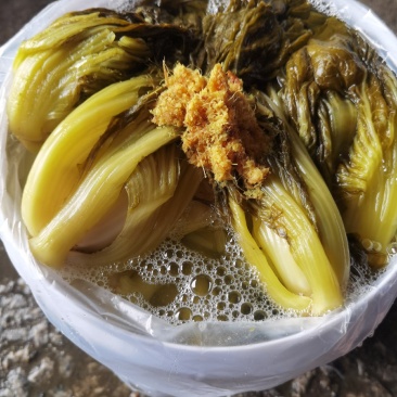 酸菜咸菜批发芥菜桶装散装包装