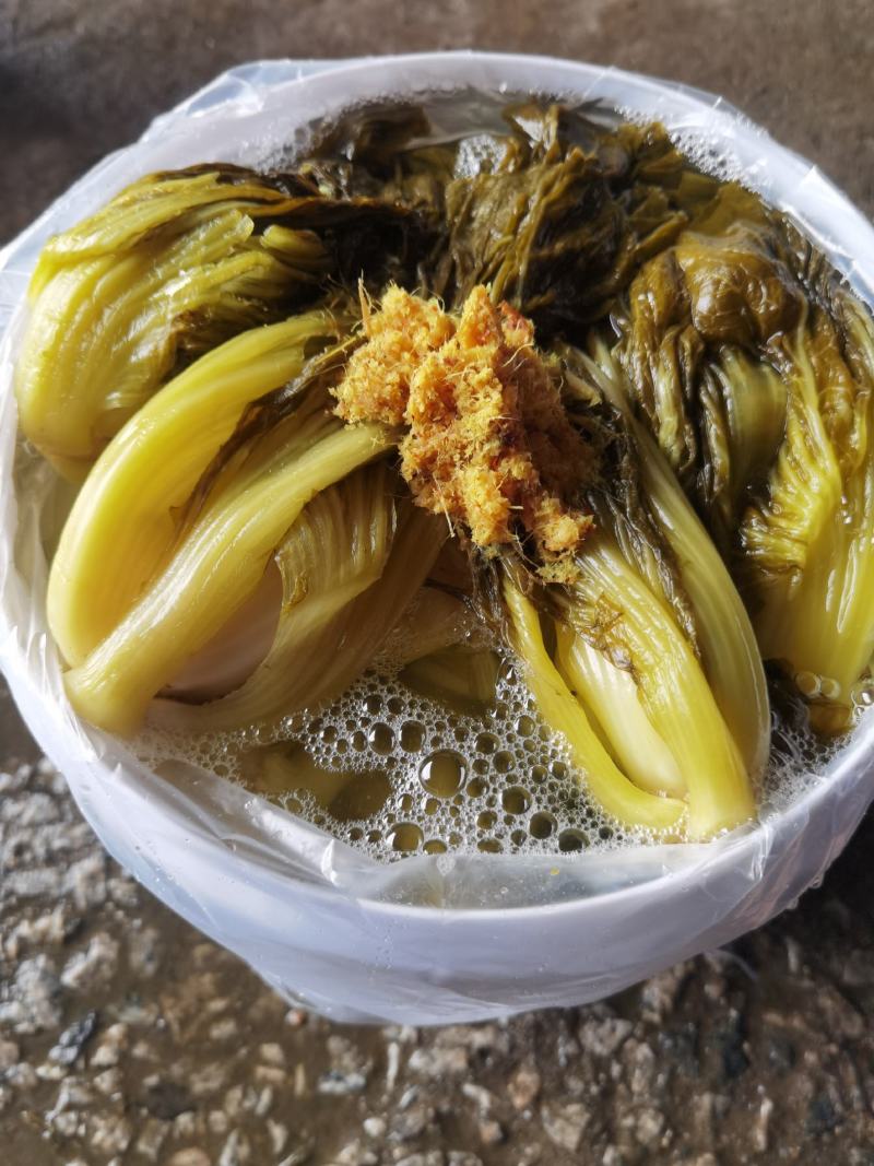 酸菜咸菜批发芥菜桶装散装包装