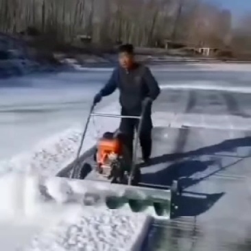 除雪机手提汽油螺旋齿轮耐磨链条扫雪机