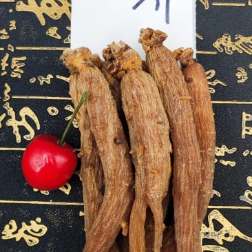 长白山人参红参光枝五年六年吉林人参产地批发量大从优