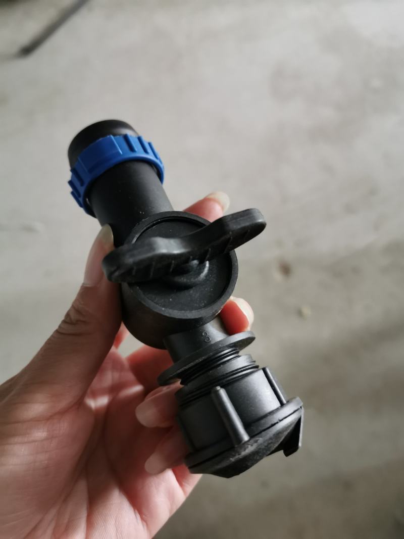滴灌软带旁通阀滴灌带配件软带管件旁通开关阀门农用输水带接头