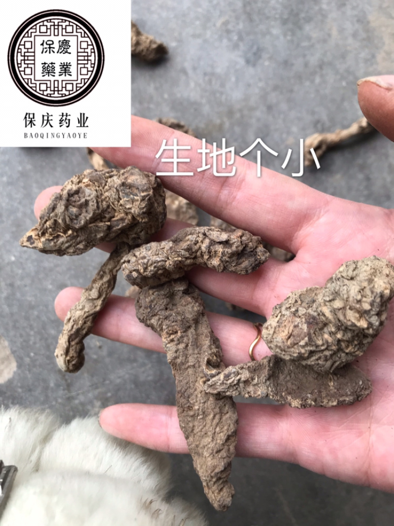 生地无硫生地个生地黄个生地片有个有片生地黄片实拍