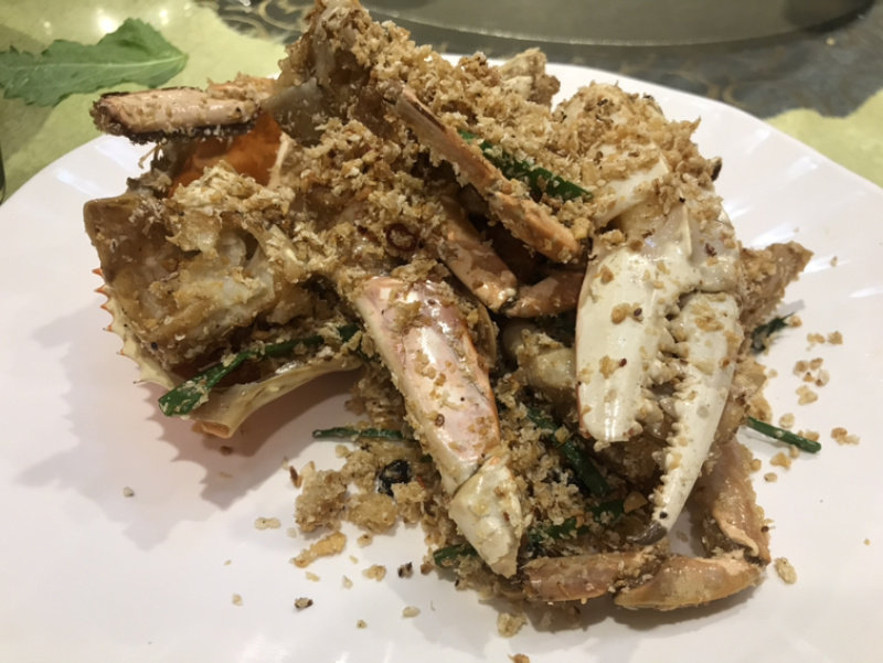 西非蓝蟹肉质饱满船冻货适合中餐大排档香辣炒