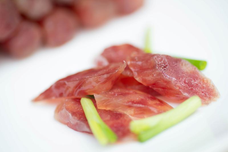 小葱灌小肠成品图