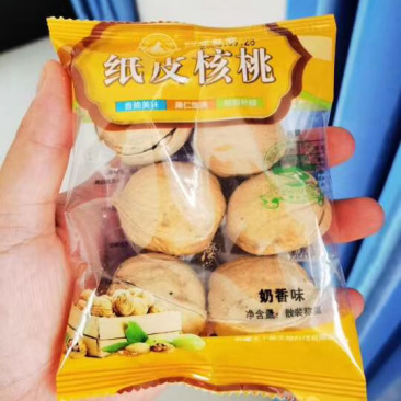 新疆阿克苏烘焙奶香味185纸皮核桃酥脆可口