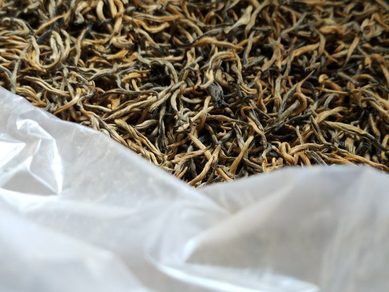 昌宁金丝红茶金豪披覆蜜糖香浓郁汤色金黄透亮