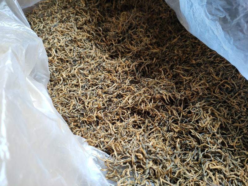 昌宁金丝红茶金豪披覆蜜糖香浓郁汤色金黄透亮