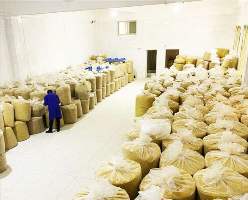 黄龙草根茶黄金果百花茶江湖地摊展销会热卖花草茶